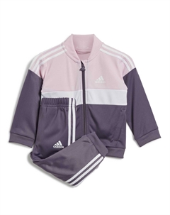 Спортивный костюм Sportswear Tiberio 3-Stripes Colorblock Shiny, розовый Adidas