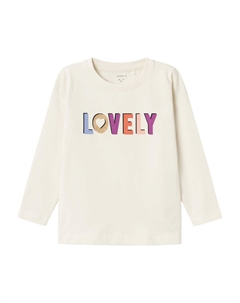 Блуза NMFTUTTE LS TOP BOX, белый Name it