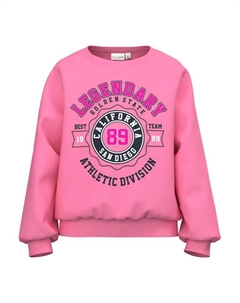 Блуза NKFVENUS LS SWEAT BRU O1, розовый Name it