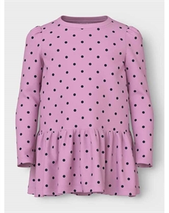 Блуза Туника NMFVILMINA LS TUNIC, розовый Name it