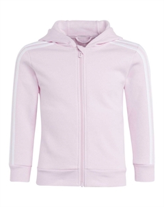Толстовка Sportswear Essentials 3-Stripes Zip Hooded Jacket, розовый Adidas