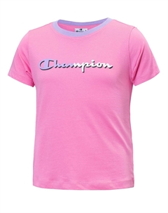 Футболка Crewneck T-Shirt, розовый Champion
