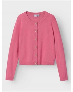 Блуза Жилетка NKFVALMA LS SHORT KNIT CARD R1, розовый Name it