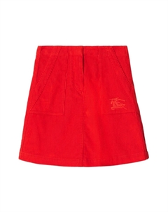 Kids вельветовая юбка EKD, красный Burberry