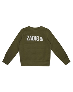 Kids толстовка Симба, зеленый Zadig&voltaire