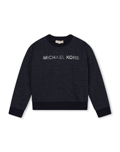Kids джемпер с логотипом, синий Michael kors
