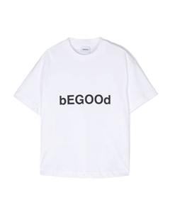 Kids футболка с рельефным текстом, белый Aspesi