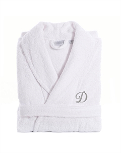 Linum Домашний текстиль Турецкий хлопок Персонализированный махровый халат унисекс, D Linum home textiles