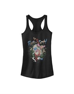 Юниорская майка с логотипом Ren and Stimpy Licensed character