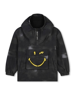 Kids ветровка с принтом, черный Marc jacobs