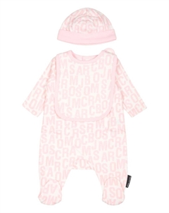 Kids комплект для роста ребенка с логотипом, розовый Marc jacobs