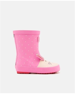 Резиновые сапоги с мотивом кролика, розовый Osito