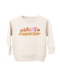 Толстовка с ярким рисунком для малышей Candy Inspector, цвет Natural The juniper shop