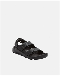 Открытые сандалии Mogami для мальчиков из искусственной кожи, черный Birkenstock