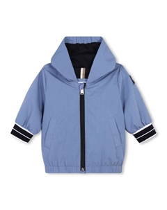 Kidswear плащ с капюшоном, синий Boss