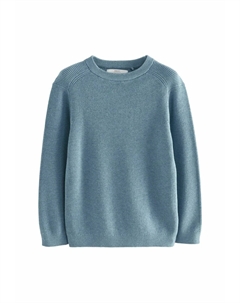 Вязаный свитер CREW NECK REGULAR FIT, синий Next
