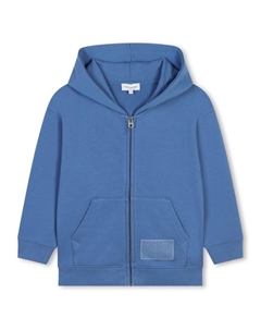 Kids кардиган с капюшоном, синий Marc jacobs