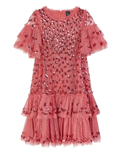 KIDS платье «Осенние листья», розовый Needle & thread