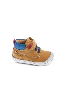 Ботинки для мальчика Leader-tech с застежкой на липучку, желтый Pablosky