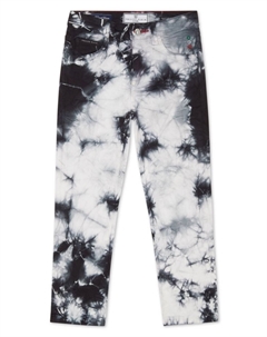 Джинсы с принтом тай-дай, синий Philipp plein