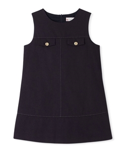 Платье из хлопка без рукавов, синий Bonpoint