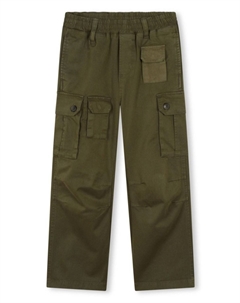 Kids прямые брюки карго, зеленый Marc jacobs