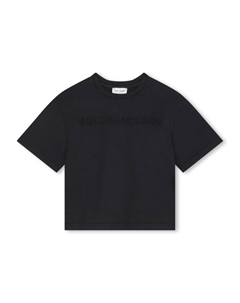 Kids футболка с логотипом, черный Marc jacobs