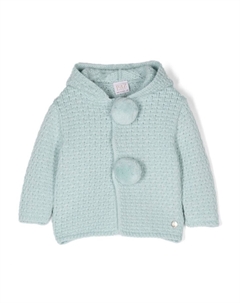 Кардиган с помпонами, зеленый Paz rodriguez