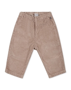 Вельветовые прямые брюки, нейтральный цвет Petit bateau