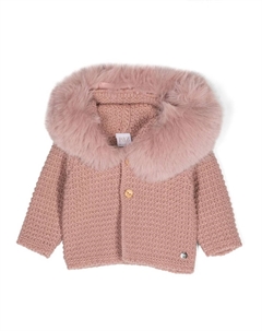 Кардиган с капюшоном, розовый Paz rodriguez