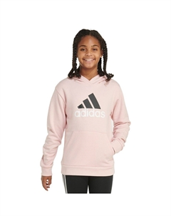 Худи Essential Heather с рисунком для девочек 7–16 лет, стандартные и большие размеры, цвет Sandy Pink Adidas