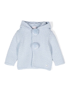 Кардиган с помпонами, синий Paz rodriguez