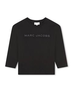 Kids футболка с логотипом, черный Marc jacobs