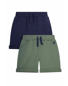 Комплект шорт, 2 предмета, зеленый/синий Jojo maman bébé