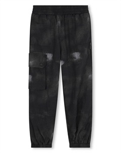 Kids брюки с эффектом потертости, черный Marc jacobs