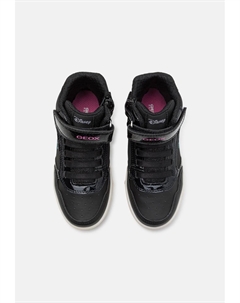 Высокие кеды DISNEY MINNIE SKYLIN GIRL LIGHT UP, черный Geox