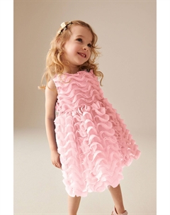 Платье из сетки без рукавов (3 мес 7 лет), розовый Next