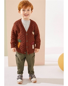 Кардиган CHARACTER, REGULAR FIT, коричневый Next