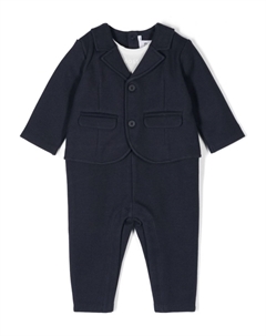 Kidswear комбинезон с логотипом, синий Boss