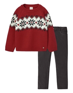 Свитер в технике фэр-айл-вязания Paz rodriguez