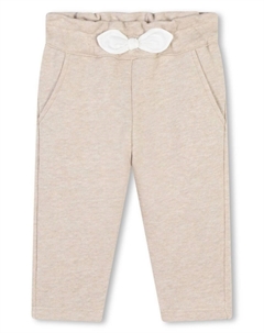 Kids брюки с бантом, нейтральный цвет Chloe
