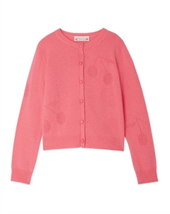 Кашемировый кардиган Ginger, розовый Bonpoint