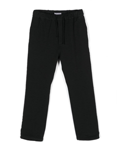 Kids брюки с логотипом, черный Paolo pecora