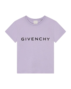 Kids футболка с логотипом, фиолетовый Givenchy