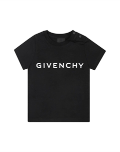 Kids футболка с логотипом, черный Givenchy