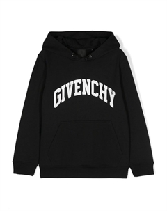 Kids худи с логотипом, черный Givenchy