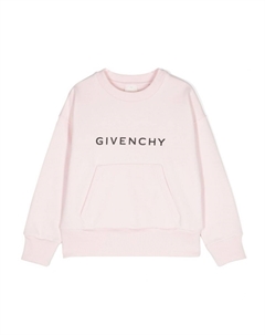 Kids толстовка с логотипом, розовый Givenchy