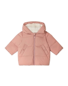 Куртка с капюшоном, розовый Bonpoint
