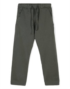 Kids прямые брюки, зеленый Paolo pecora