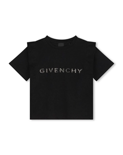 Kids футболка с логотипом 4G, черный Givenchy